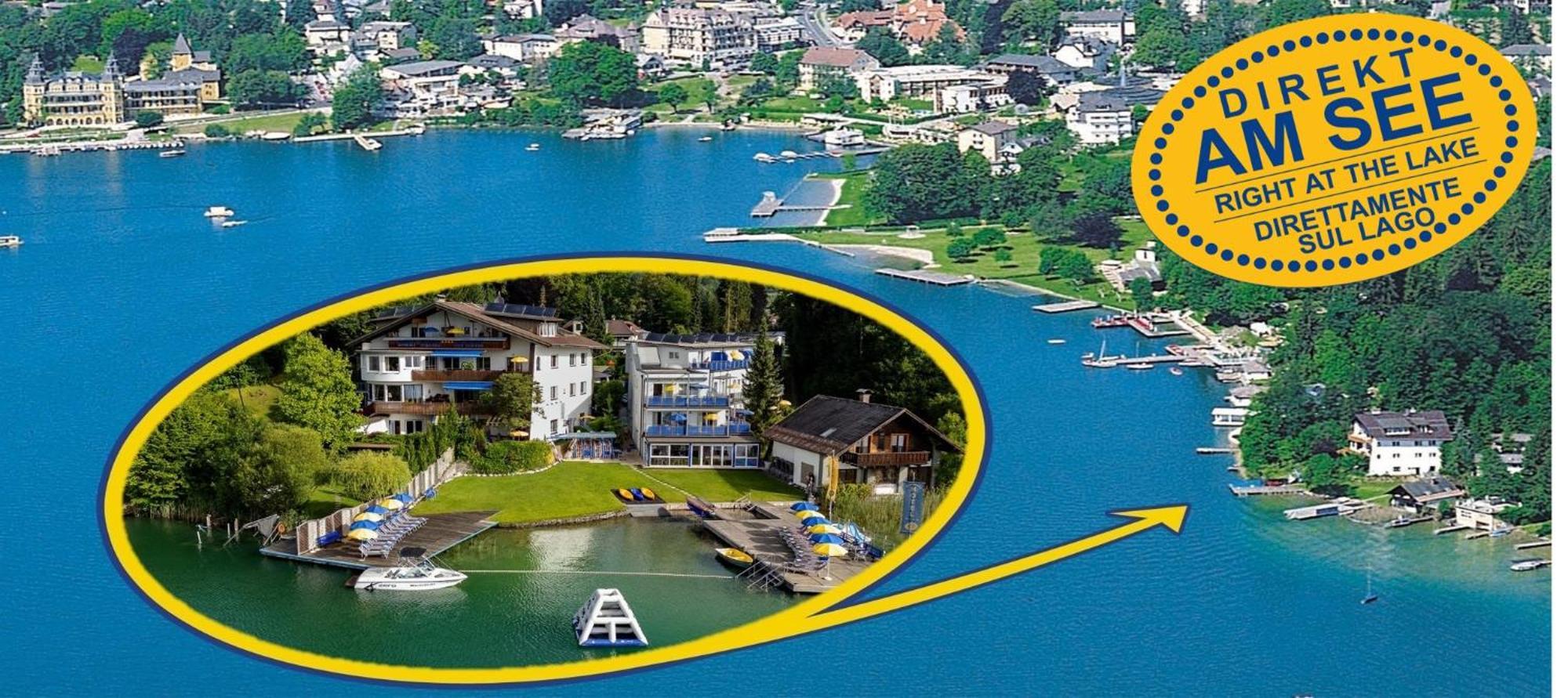 Barry Memle Directly At The Lake Velden am Wörthersee Exteriör bild