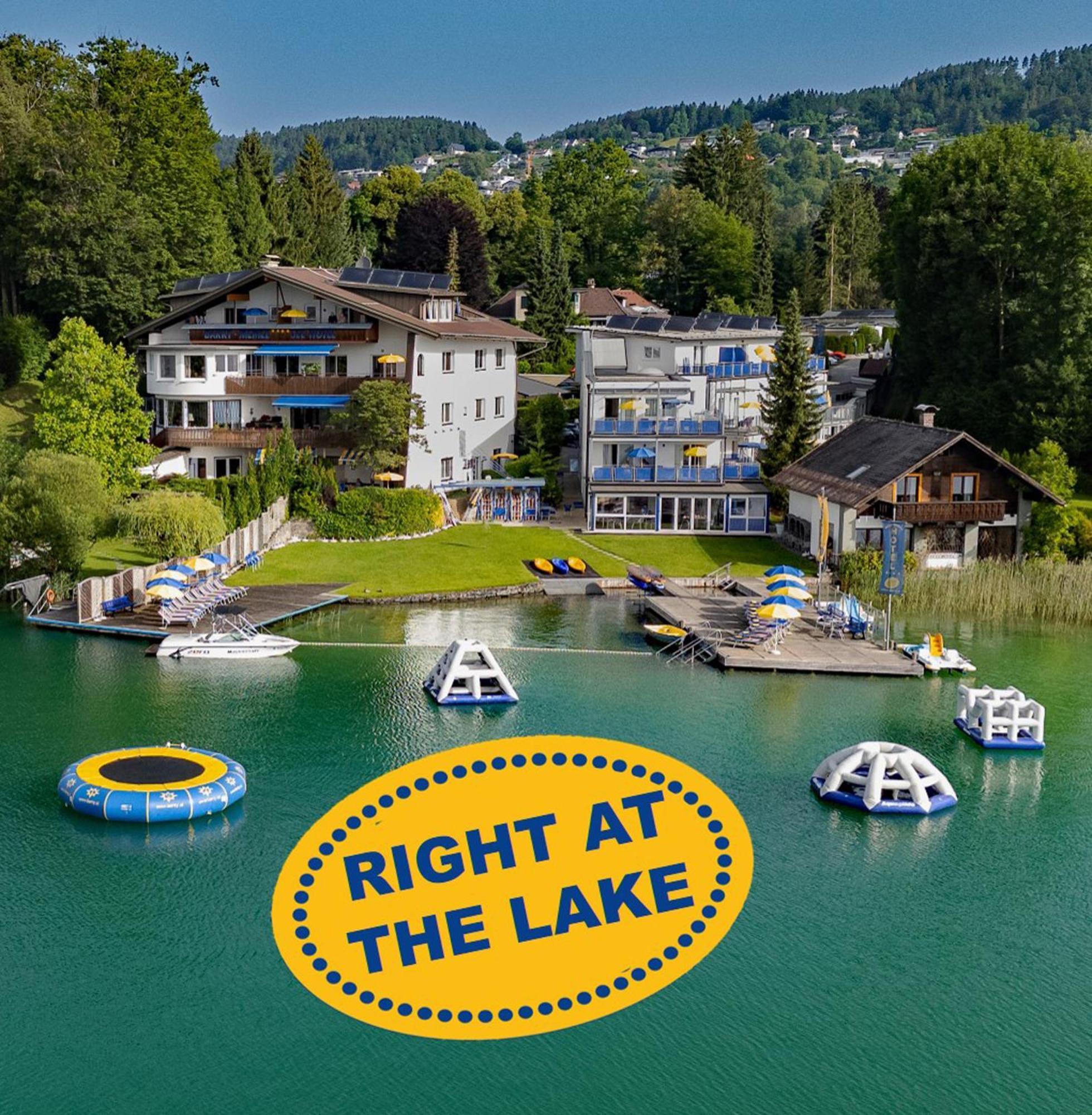 Barry Memle Directly At The Lake Velden am Wörthersee Exteriör bild