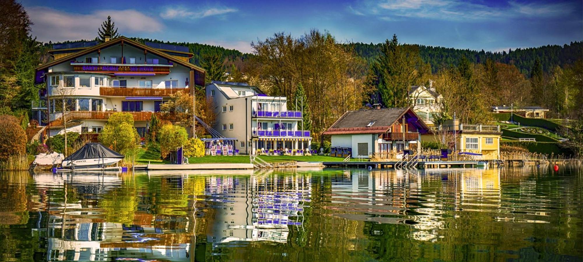 Barry Memle Directly At The Lake Velden am Wörthersee Exteriör bild